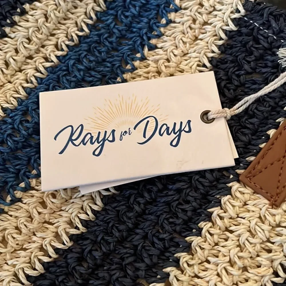 Beachly *Rays for Days* Shorebreaker Handmade Oversized Tote